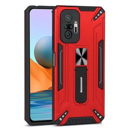 Magnetic Holder Shockproof Cases For Xiaomi Redmi K40 Mi 11i Poco F3 M3 X3 Pro Redmi Note 10 5g 9t 9 Pro Max Back Cover