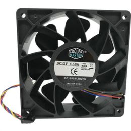 DF1203812B2FN 12V 4.50A 12CM 12038 four-wire high-volume cooling fan