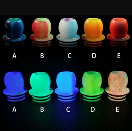 The latest 1.8cm resin pipe luminous cigarette fog fogger accessories, there are many style choices, support custom LOGO