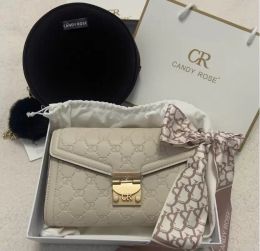 HBP candyrose chain bag website authentic CR original clutch Women Luxurys Designers Bags 2021 embossing shoulder purse envelope package fas