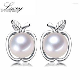 Stud Cute 925 Sterling Silver Earring Pearls For Women Real Freshwater Pearl Earrings Fine Jewellery GiftStudStud Odet22 Farl22
