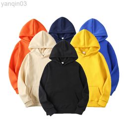 Hoodies Sweatshirts Men Woman Fashion Solid Color Red Black Grey Pink Autumn Winter Fleece Hip Hop Hoody Male Casual tops L220801