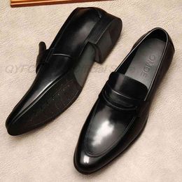 Zapatos Italianos Puntiagudos Para Hombres Oferta Online | DHgate.com