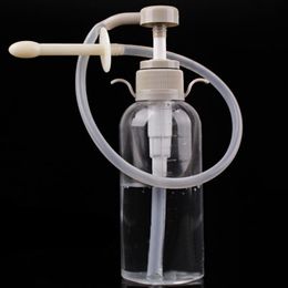 300ml Anal Douche Cleaner Enema Vagina Cleaning Kit sexy Toys Shower Bottle Pump Adult Products