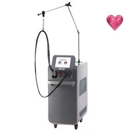 2022 New year 755+1064nm 2 wavelength Fibre laser permanent hair removal machine 5mm-18mm changable spot size
