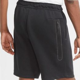 Mens pants High Quality Tech Fleece Mens Shorts Reflective Zip Sweatpants CU4504-100 S-XXL