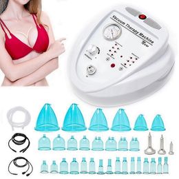 30 Blue Cups Butt Lifting Vacuum Therapy Enhancement Machine Buttocks Breast XL Cup Vacuum Butt Suction Cups Enlargement Machine