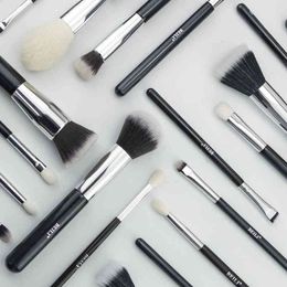 Makeup Tool Set Professional Makeup brush Black Goat Hair Basic concealer eye shadow Blending Brush 220423