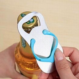 Beer Bottle Opener 4 In 1 Slipper Stainless Steel Pocket Beer Bottle Opener Can Random Colours Wedding Favour Gifts RRA12817