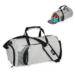 Outdoor Bags Waterproof Men Gym Training Bag Sport Dry With Shoes Wet Stuff Women Handbag For Fitness Workout Yoga TravelOutdoor