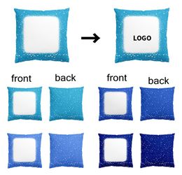 sublimation bleach tie dye pillow cover Blank Sublimation Pillowcase flannel Polyester heat transfer cushion covers throw sofa pillowcases 40x40cm WLL1646