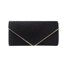 Evening Bags European American Style Clutch Lady Woman Girl Female Flash Material Shiny Envelope PursesEvening