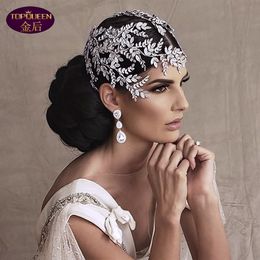 Luxury Ornament Wedding Tiara Baroque Crystal Bridal Headwear Crown Rhinestone with Wedding Jewellery Hair Accessories Diamond Bridal Crowns Headpieces
