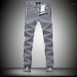 White High Striped Quality Casual 2022 Spring Men Track Sweat Pants Streetwear Comfortable Full Length Trousers 706 Men's