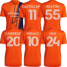 2023 NeWYorkCity FCSoccer Jersey CASTELLANOS MORALEZ KEATON 22 23 NYCFC Orange Volt Men Football Shirt Uniform TINNERHOLM MORALEZ TALLES MAGNO HEBER