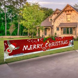 Christmas Decorations Festive Banner Merry Large Xmas Sign Huge House Home Outdoor Party Decoration Highest QualityChristmas