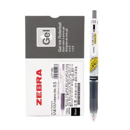 Gel Pens 12pcs ZEBRA SARASA MARK ON JJ77 0.4mm 0.5mm Quick Drying Not Smudged Student Stationery Supplies