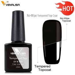 NXY Nail Gel Tempered No Wipe Top Coat Base Matte 7 5ml All s Base&top Neon Color Polish 0328