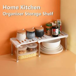 Hooks & Rails Home Kitchen Storage Rack Closet Shelf Dish Drying Spice Jars Holder Seasoning Bottles Shelves OrganizerHooks