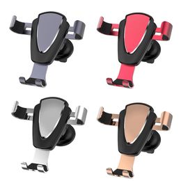 Car Phone Holder for Car Air Ven Slot Mount Phone Holder Stand for iPhone Samsung Metal Gravity Mobile Phone Holder