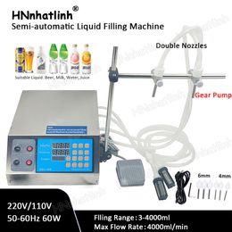 3ml-4000ml/min Electric Digital Control Pump Filling Machines Small Bottle Tube Perfume Mineral Water Juice Oil Liquid Filling Machine