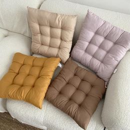 Cushion/Decorative Pillow Korean Style Student Dormitory Cushion Comfortable Dining Chair Seat Stall Office Leisure Solid ColorCushion/Decor