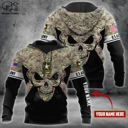 PLstar Cosmos Military Army Suits Soldier Veteran Camo Pullover Fashion Tracksuit 3DPrint Streetwear Casual Jacket Hoodies 13 220704