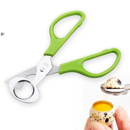 Stainless Steel Pigeon Quail Egg Shells Scissors Bird Cutter Opener Egg Slicers Cigar Cutter Kitchen Tool Clipper BBA13303