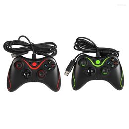 Game Controllers & Joysticks Vodool USB Wired Handle Controller Joypad Gamepad For Microsoft Xbox 360 Slim PC Windows Pads Accessories Phil2