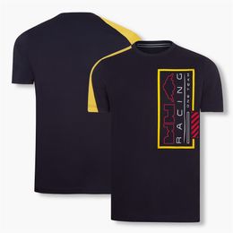 Men's T-shirts F1 T-shirt Formula 1 Team Racing Fans T-shirts Summer Mens Quick-drying Jersey Breathable Short Sleeve Fashion Car Tops 2023 New 1nkl
