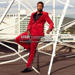 Buy Black Pant Red Coat For Men Online 