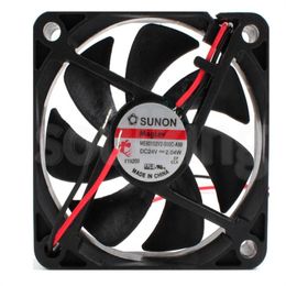 Wholesale fan: original SUNON ME60152V2-000C-A99 6015 24V 2.04W two-wire high-volume cooling fan