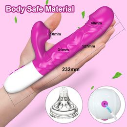Thrusting Clitoral Multifunction G Spot Vibrator Female Heating Vibrators for Women Clitoris Sucker sexy Toys Goods Adult 18