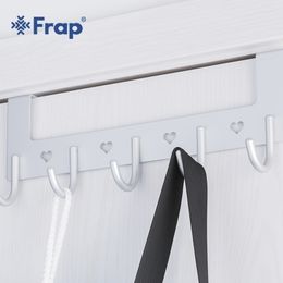 Frap Arrival Hook Up Silve Clothes Space Aluminium Door Bedroom Backpack Hardware Accessories Y38026 Y200108