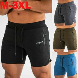 Men's Shorts Men's GYM Training Running Summer Quick Dry Sport Workout Casual Jogging Trousers Zipped Packet Sports ShortsMen's