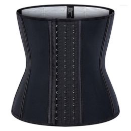 Women's Shapers Steel Bones 28cm Superb Elastic Effect Sweaty Waistband Silver Three-layer Patch Slimming Waist Shaping Fitness