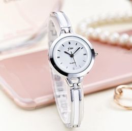 Women Bracelet Watch Silver Golden Quartz leisure Watch Popular Wristwatch Hour female ladies elegant Wristwatches