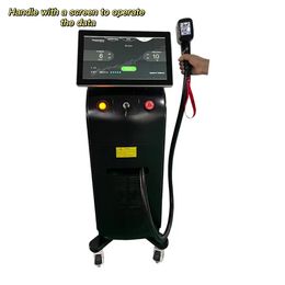 Double handpiece with screen Diode Laser permanent hair removal Machine factory directly sales with OEM&ODM service