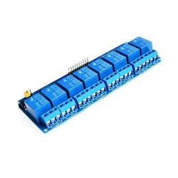 Integrated Circuits 5pcs/lot With optocoupler 8 channel 8-channel relay control panel PLC relay 5V module