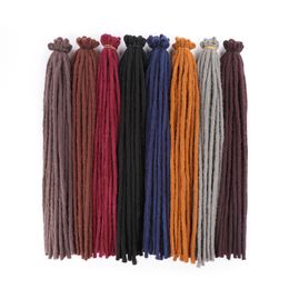 Dreadlocks Synthetic Hair Extensions African Braids 20-Inch Long Straight Wig