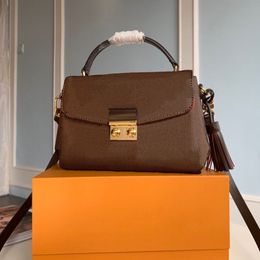 10A L Bag Mirror CROISETTE Shoulder Bags N53000 Fashion Luxuries Crossbody Bag Genuine Totes Designer Handbag Women L135
