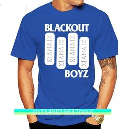 T Shirt Blackout Boyz Xan Pump Xanax Ghostemane MenS T Shirt Fashion 80S T Shirts 220702