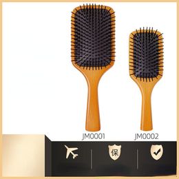 Detangling Brush Soft Cushion Superior-grade Massage Comb Wood Air Cushion Combs