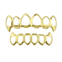 HOP HIP 6 DEDOS BANDO HOLO BRACES DIAMIANTE GOLD DRIP GRILLZ BLING GOLD DEDERETH214H