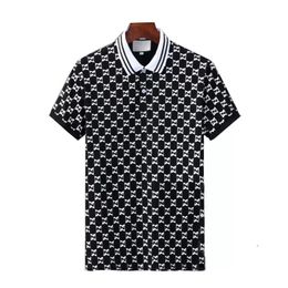 Summer Luxury Designer Brands Men's Polo Shirts Men's Short Sleeve T-Shirts High Quality Lapel Shirts Men's Tee&Polo
