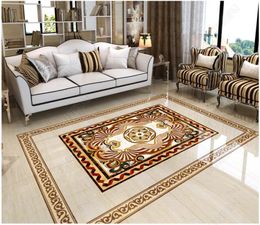 Home decor 3D wall mural photo wallpaper European style parquet living room bedroom floor tile papel de parede