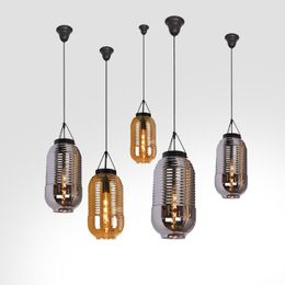 Pendant Lamps Europe Led Crystal Hanging Lamp Nordic Living Room Lights Retro Dining RooomPendant