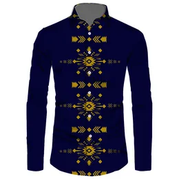 Men's Dress Shirts Short Long Sleeve Men Top Black Gold Baroque Tees Rococo Printed Shirt Vintage 6xlMen's