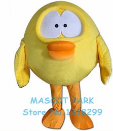 Mascot doll costume little yellow duck mascot costume adult size cartoon duckling theme anime costumes carnival fancy dress kits for school