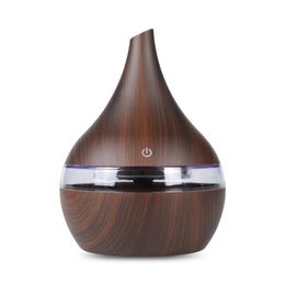 300ml Car Aroma Diffuser Electrial 5V Car Air Humidifier for Essential Oil Auto Home Air Freshener Purifier Ioniser Accessories 201009